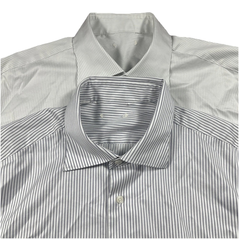 SuitSupply Dress Webs Switzerland Button Up Long Sleeve Shirt Lot Of 2